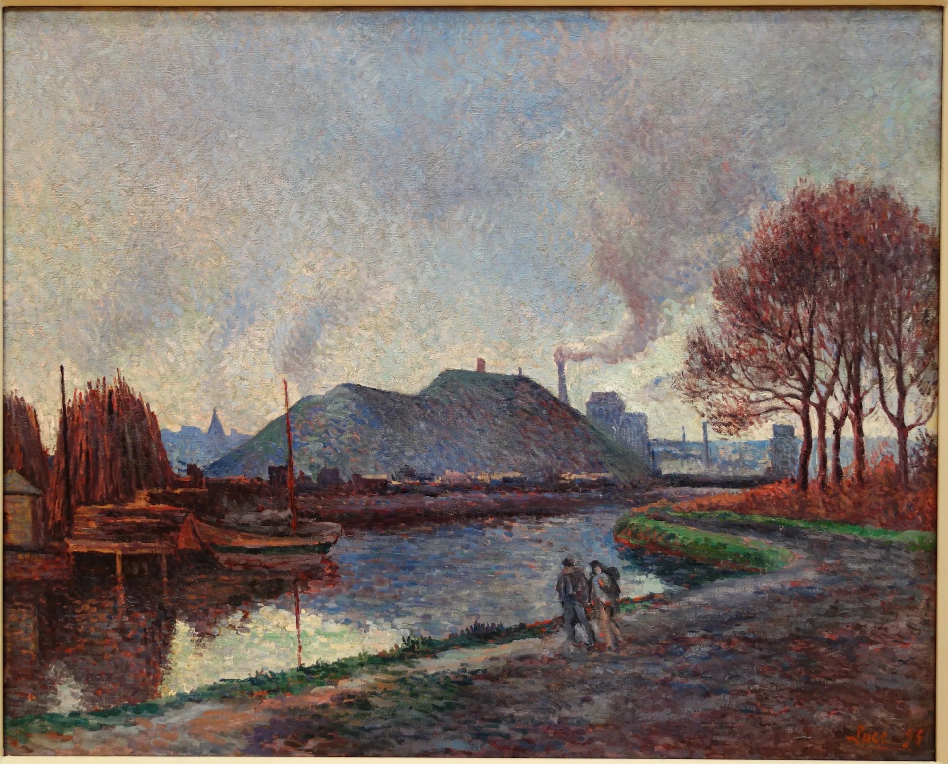La Sambre à Charleroi - Maximilien Luce image 1 reproduction réalisée par Alpha Reproduction