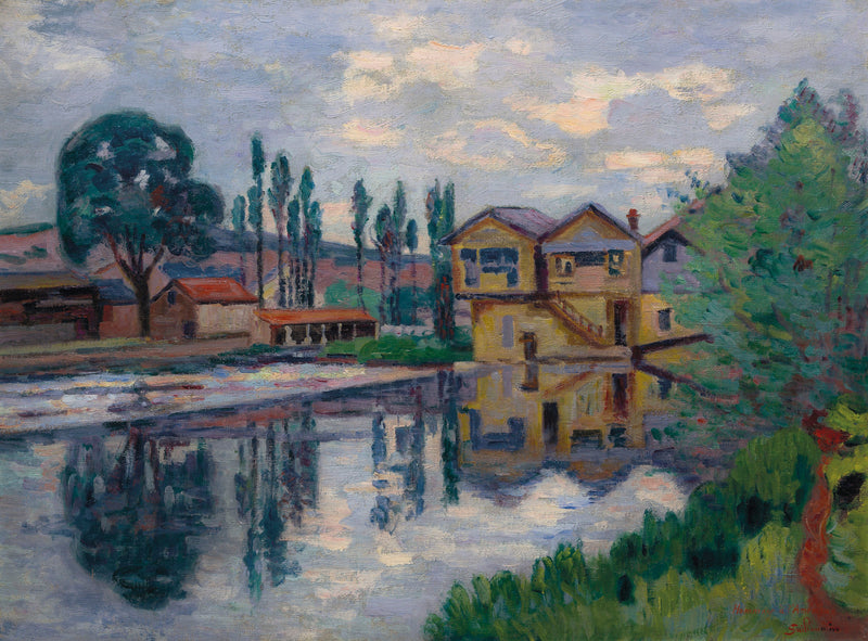 โรงเลื่อยไม้ของ Poitiers - Armand Guillaumin