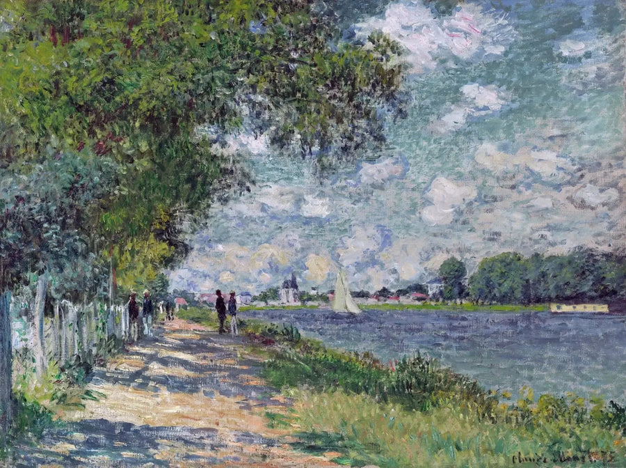 แม่น้ำแซนที่อาร์ฌ็องเตย - Claude Monet
