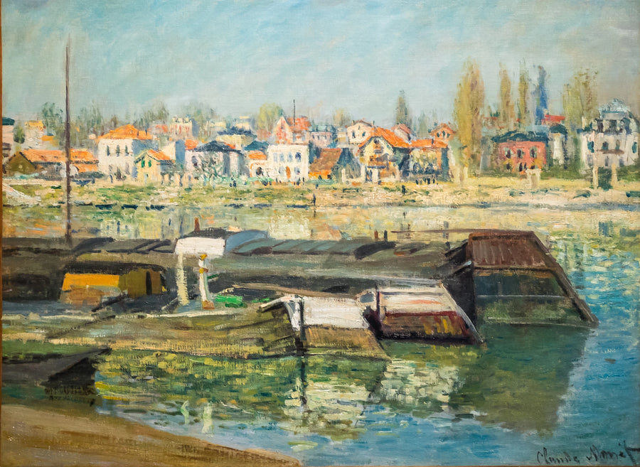 แม่น้ําแซนที่ Asnières W269 - Claude Monet