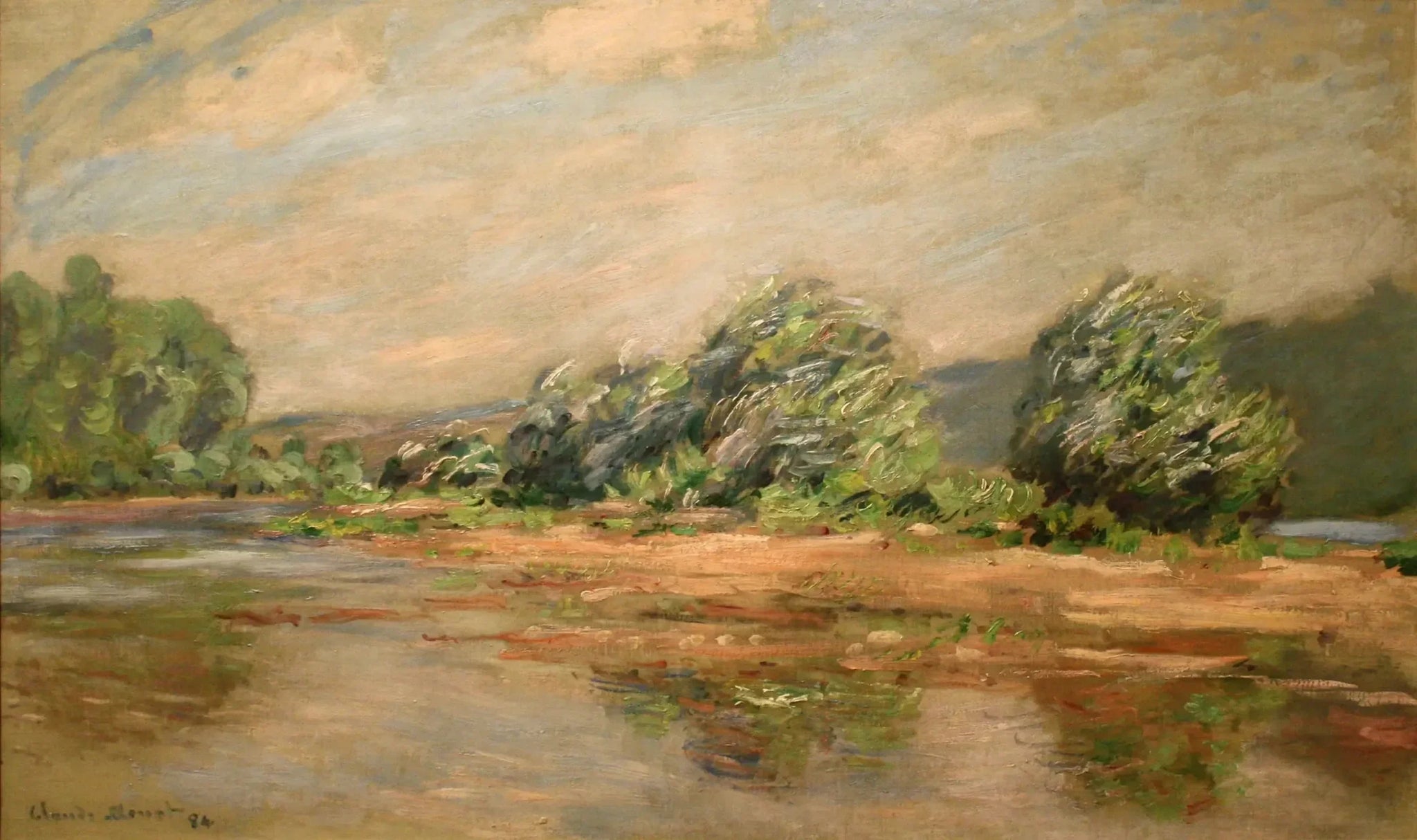 La Seine à Port-Villez - Claude Monet image 1 reproduction d’œuvre d’art à l’huile