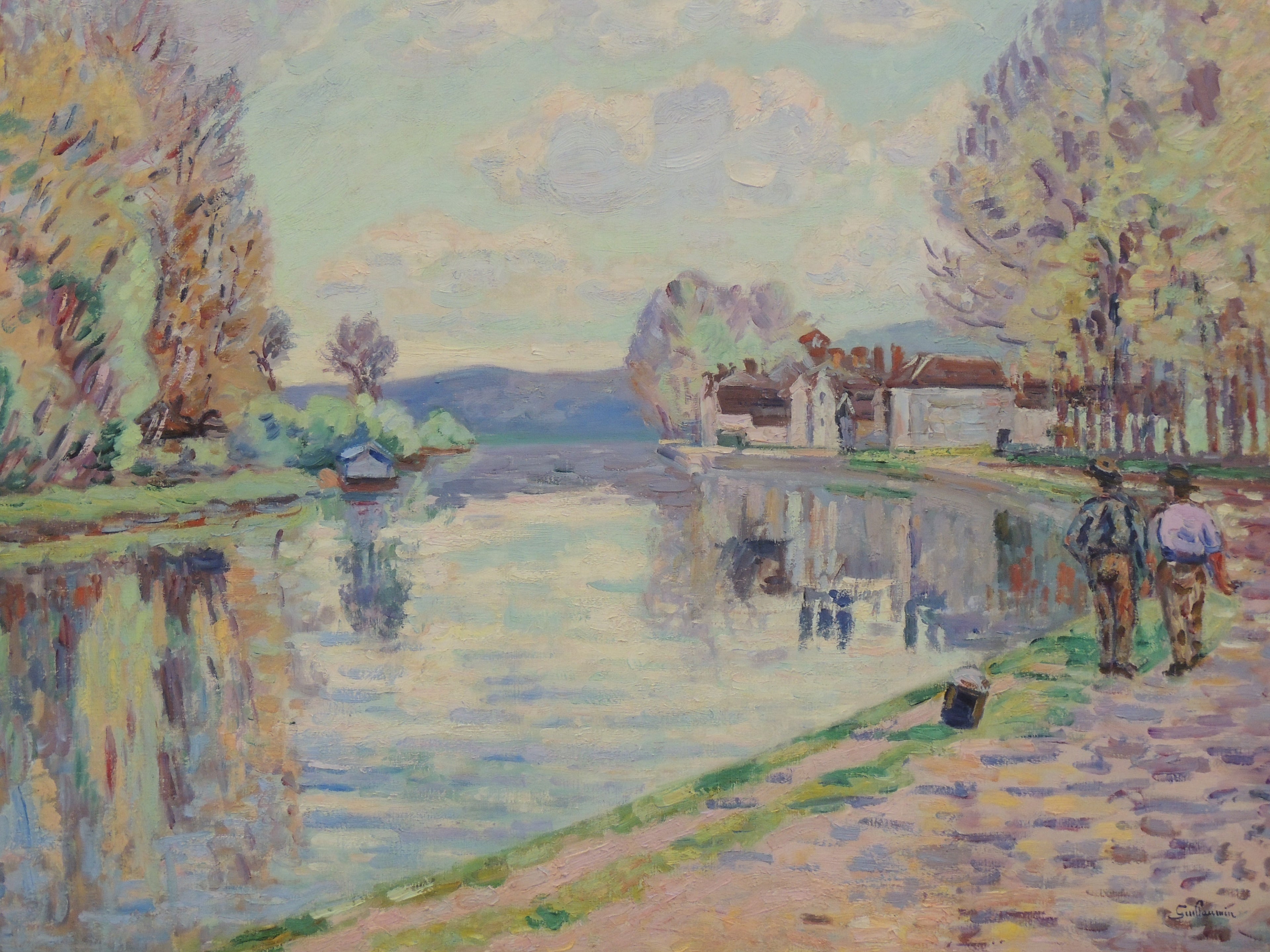 La Seine à Samois - Armand Guillaumin - Alpha Reproduction