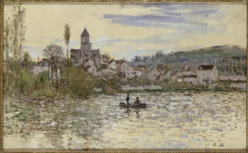 แม่น้ำแซนที่เวทอยล์ - Claude Monet