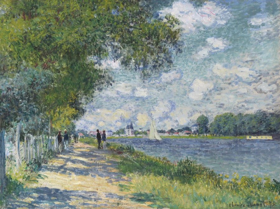 แม่น้ําแซนที่ Argenteuil W373 - Claude Monet