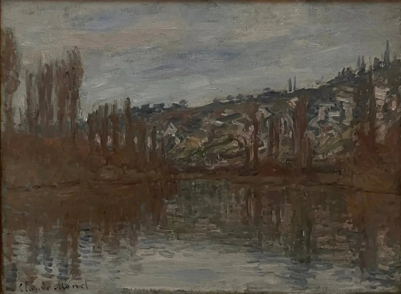 แม่น้ำแซนตอนล่างของเวทอยล์ - Claude Monet