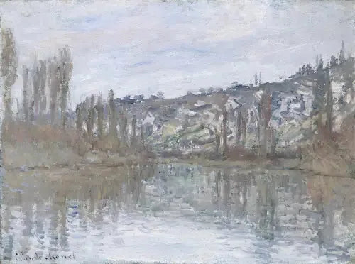 แม่น้ำแซนตอนล่างของเวทอยล์ - Claude Monet