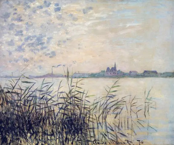 แม่น้ำแซนใกล้ Argenteuil - Claude Monet