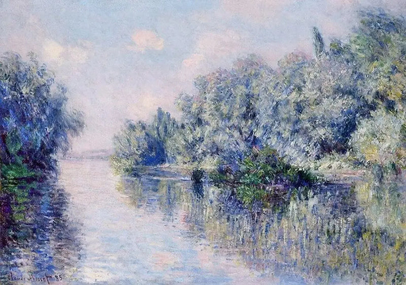 แม่น้ำแซนใกล้กับกีแวร์นี - Claude Monet