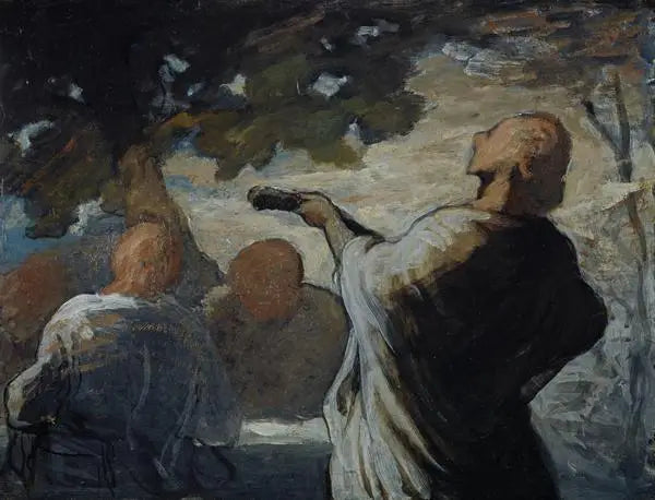 La Sérénade - Honoré Daumier
ท่วงทำนองรัก - อนอร์ เดอ ดอเมียร์