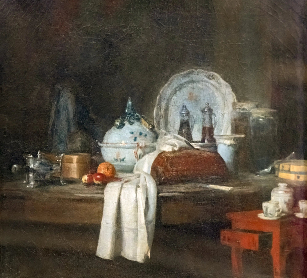 La table d’office - Jean Siméon Chardin - Alpha Reproduction