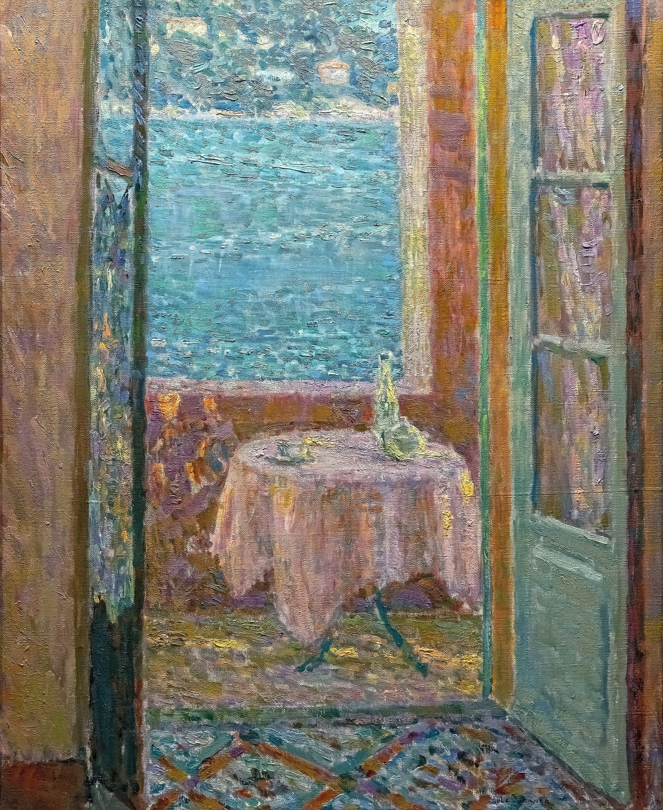 La Table de la mer Villefranche-sur-Mer - Henri Le Sidaner - Alpha Reproduction