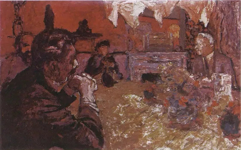 โต๊ะของคลอส เซซานน์ - Édouard Vuillard
