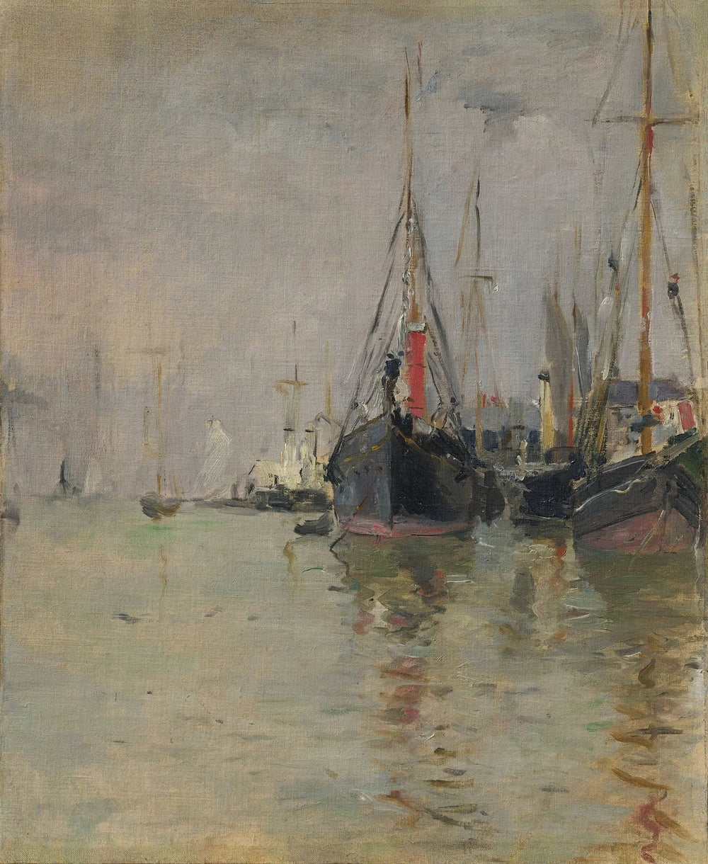 Reproduction du tableau « La Tamise - Berthe Morisot » par Alpha Reproduction en peinture à l’huile
