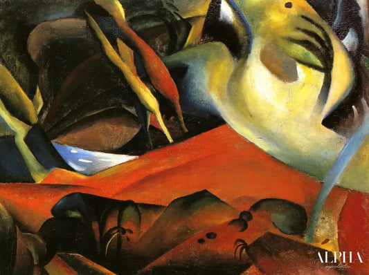 La tempête - August Macke - Reproductions de tableaux et peintures haut de gamme