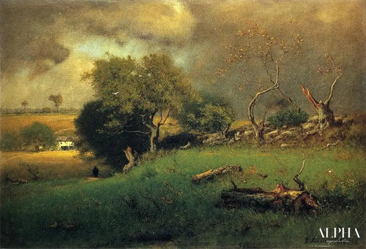 The Storm - George Inness - Reproductions de tableaux et peintures haut de gamme