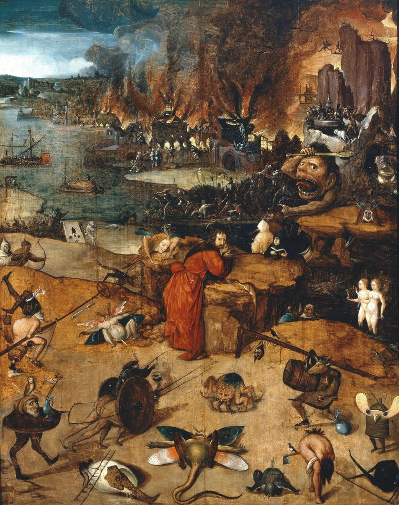 ความล่อลวงของนักบุญอันโตนี - Hieronymus Bosch