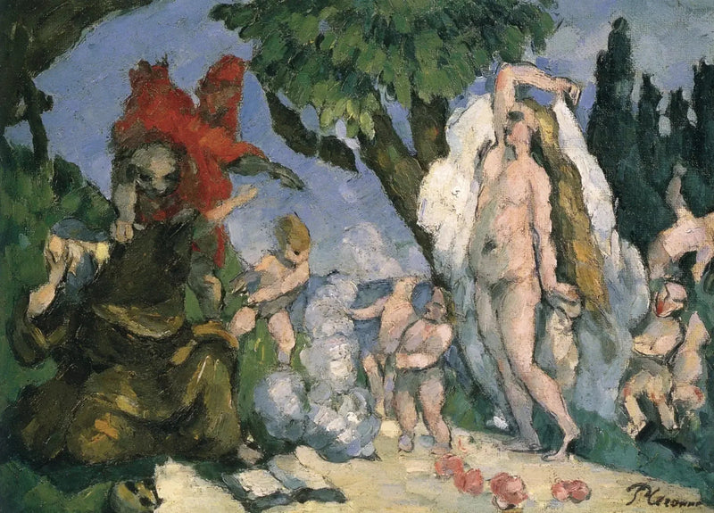 การล่อลวงของนักบุญอันโตนี - Paul Cézanne