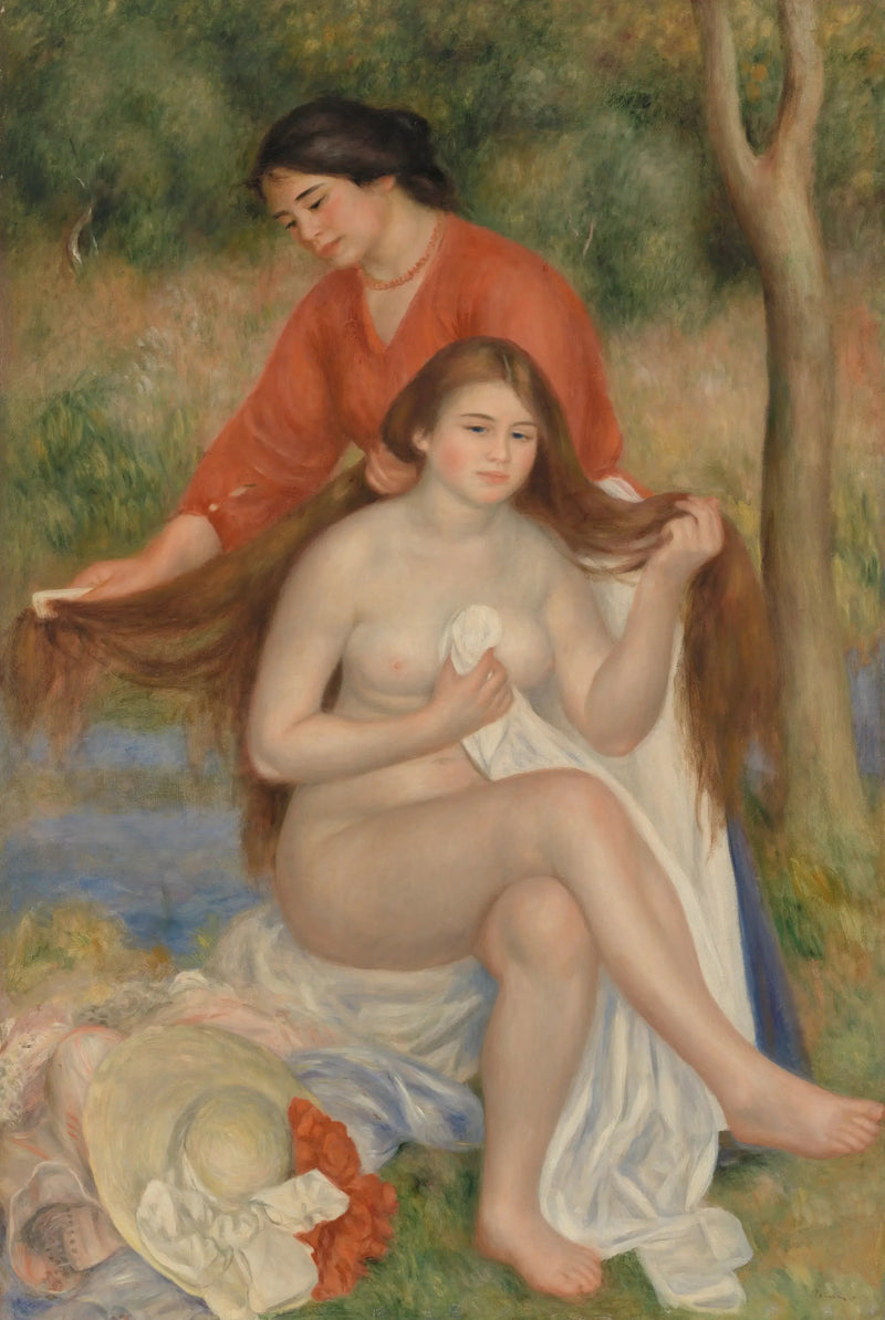 การอาบน้ำของหญิงสาว - ปิแอร์-อ็อกสต์ เรอนัวร์