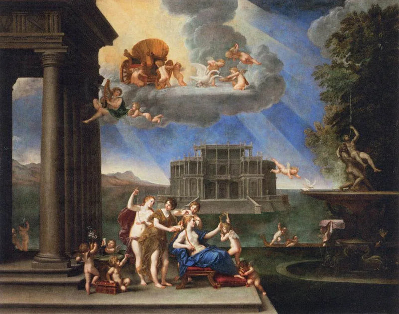 La Toilette de Vénus - Francesco Albani