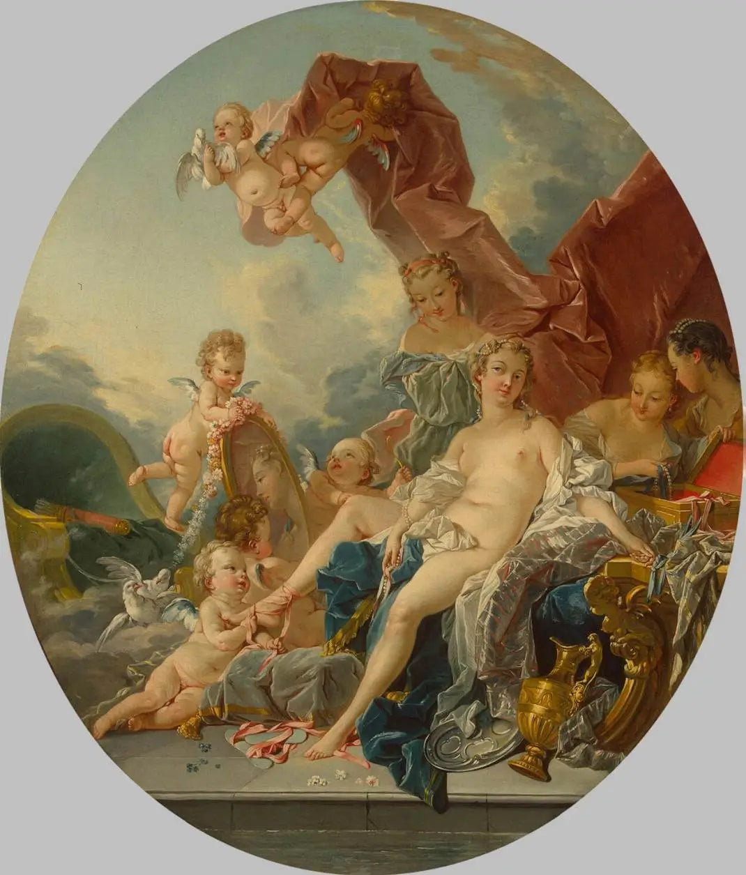 La Toilette de Vénus - François Boucher - Alpha Reproduction