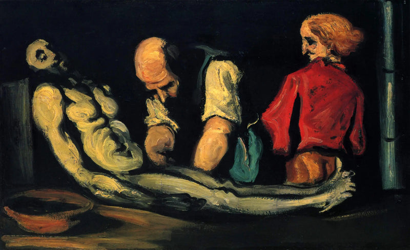การชำระร่างกายก่อนฝัง - Paul Cézanne