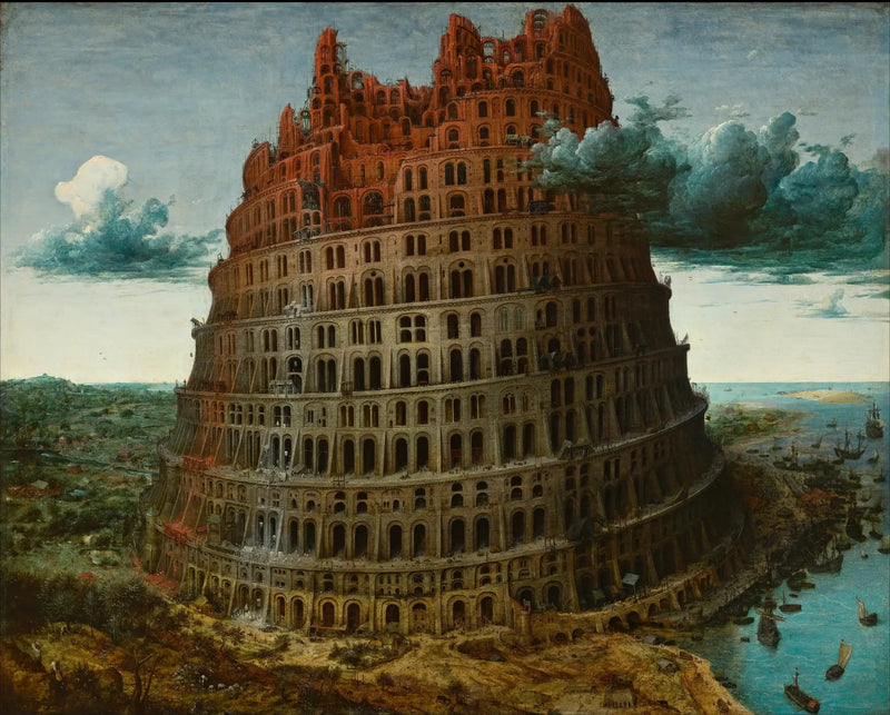 หอคอย Babel - Pieter Brueghel the Elder