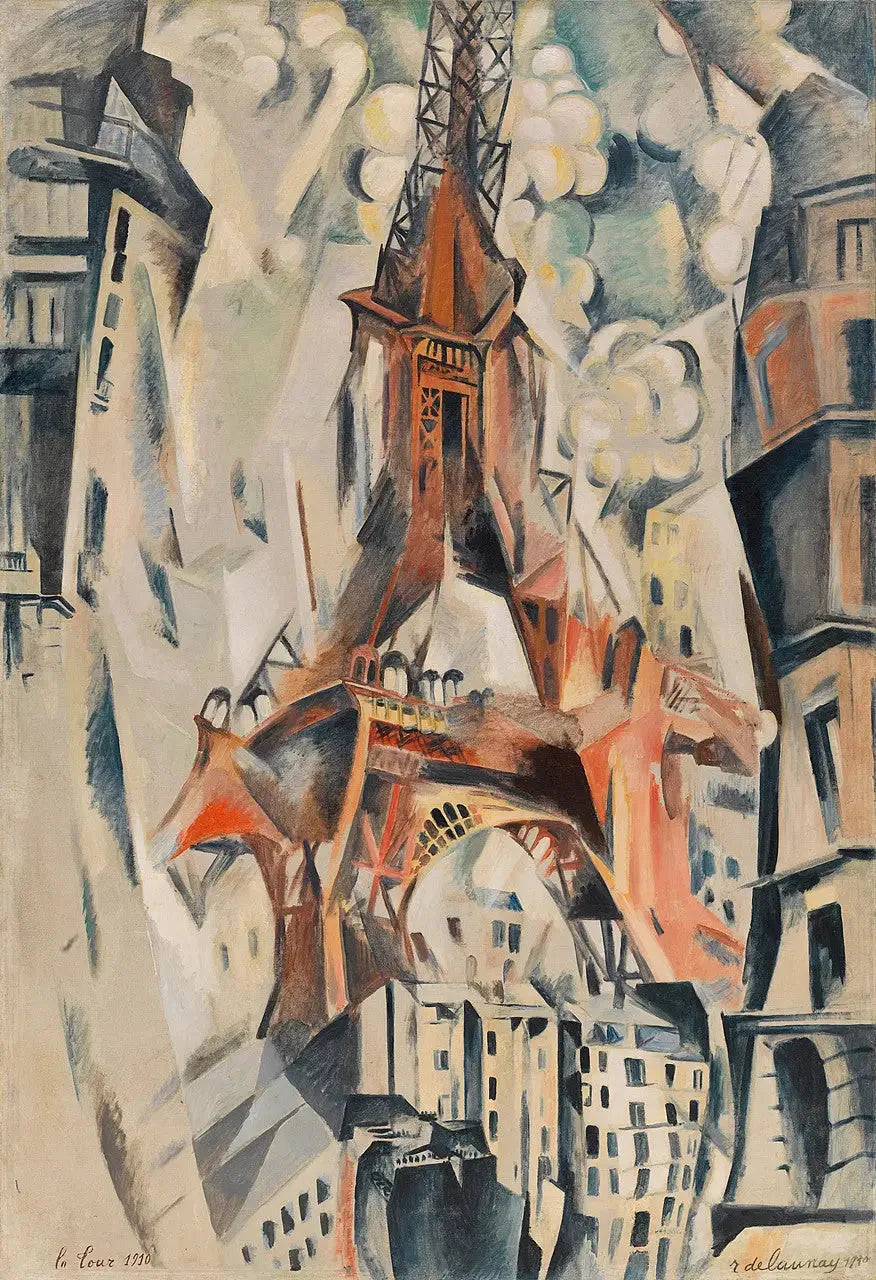 La tour Eiffel - Robert Delaunay image 1 reproduction d’œuvre d’art à l’huile