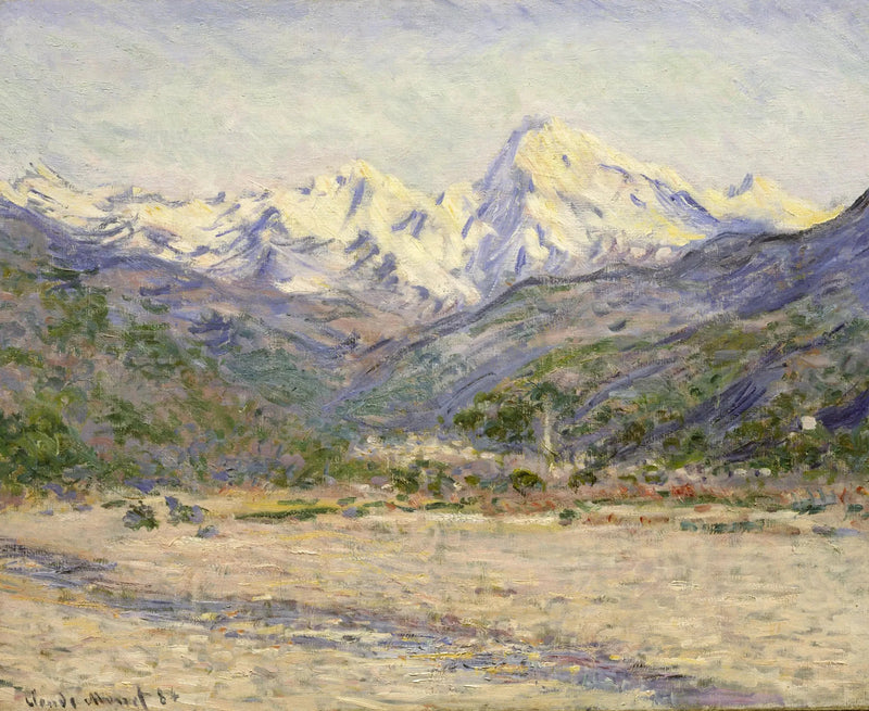 หุบเขาเนอร์เวีย - Claude Monet