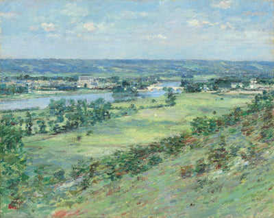 La vallée de la Seine des collines de Giverny - Theodore Robinson - Alpha Reproduction