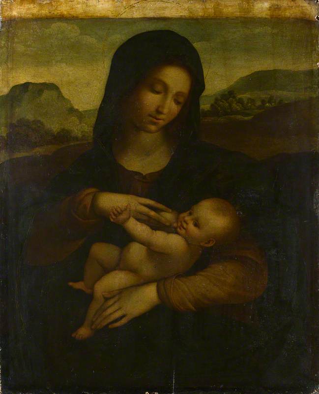 La Vierge à l’Enfant - Il Sodoma (Giovanni Antonio Bazzi) - Alpha Reproduction