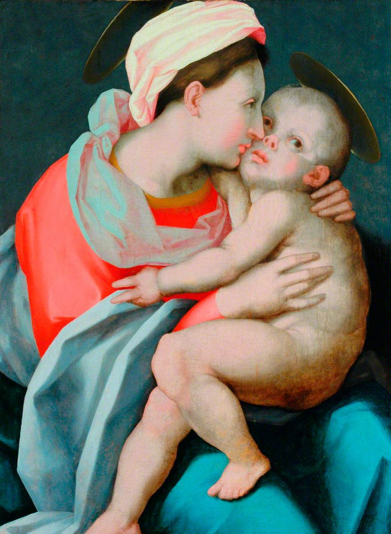 พระแม่มารีย์กับพระกุมาร - Rosso Fiorentino