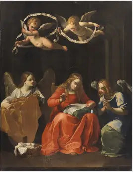 พระแม่มารีเย็บผ้า หรือ พระแม่แห่งการประกาศข่าวสาร - Guido Reni
