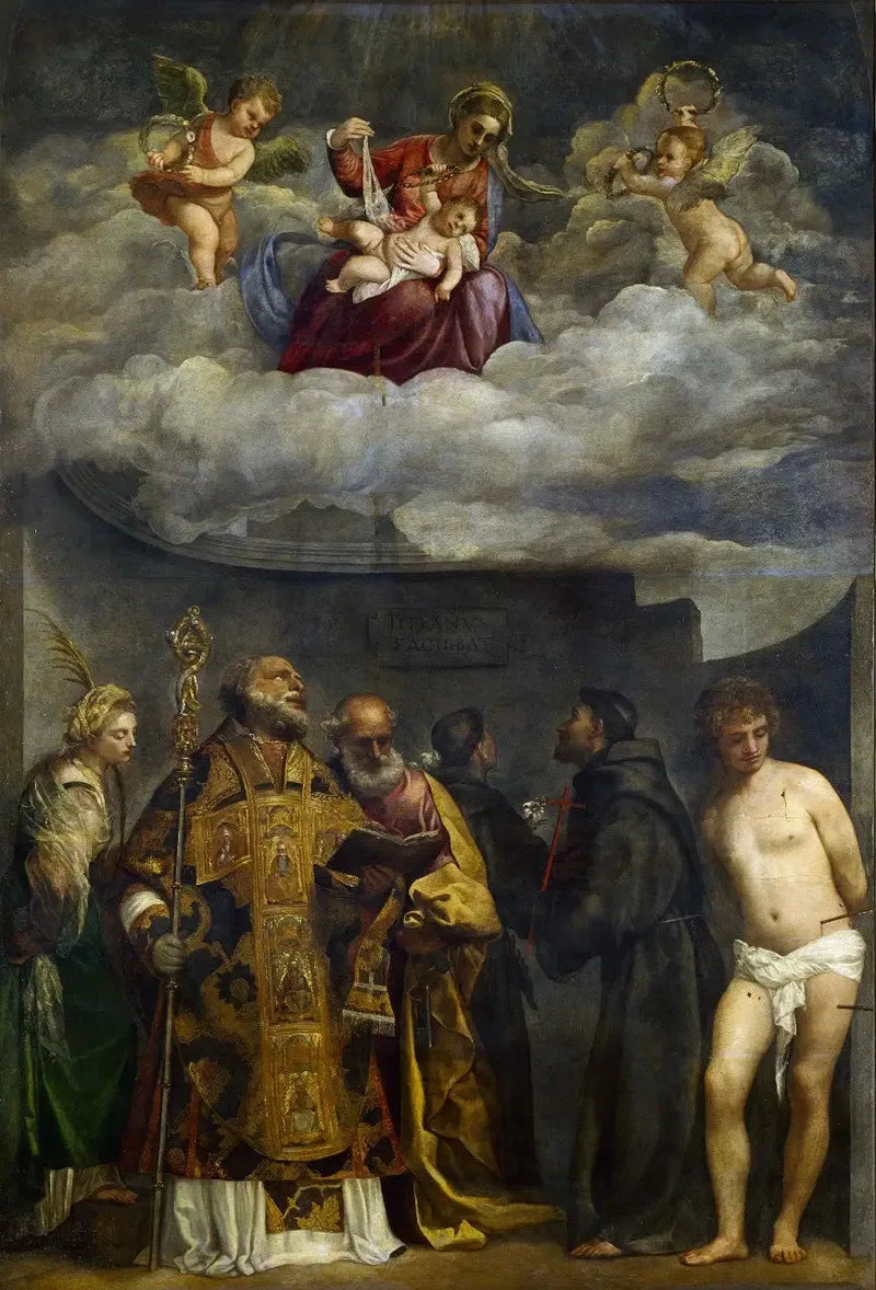 พระแม่มารีแห่งซาน Nicolò dei Frari - Titian