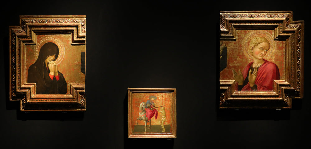 La Vierge des Douleurs et Saint Jean - Sassetta