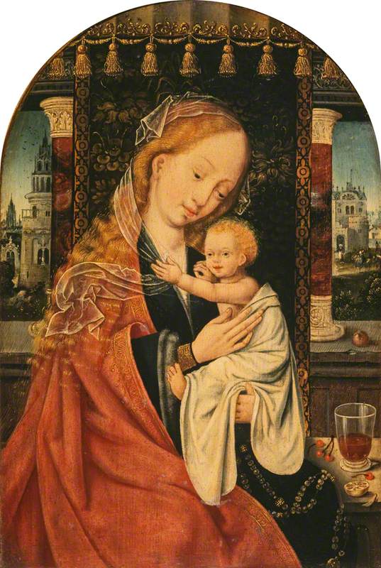 La Vierge et l’Enfant - Joos van Cleve - Alpha Reproduction