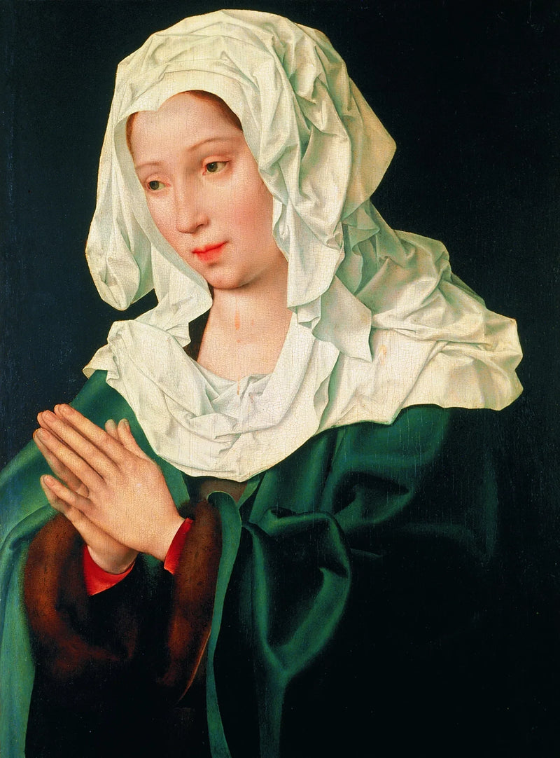 พระแม่มารีในท่ามกลางการอธิษฐาน - Joos van Cleve