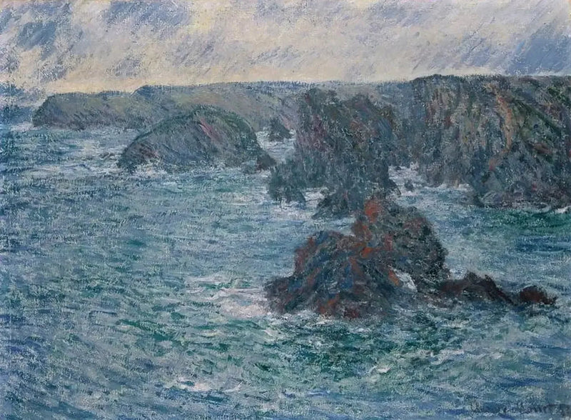 เมืองเบลล์-อีล - Claude Monet