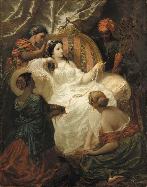 La vinaigrette du favori - Henri-Pierre Picou image 1 reproduction de peinture à l’huile