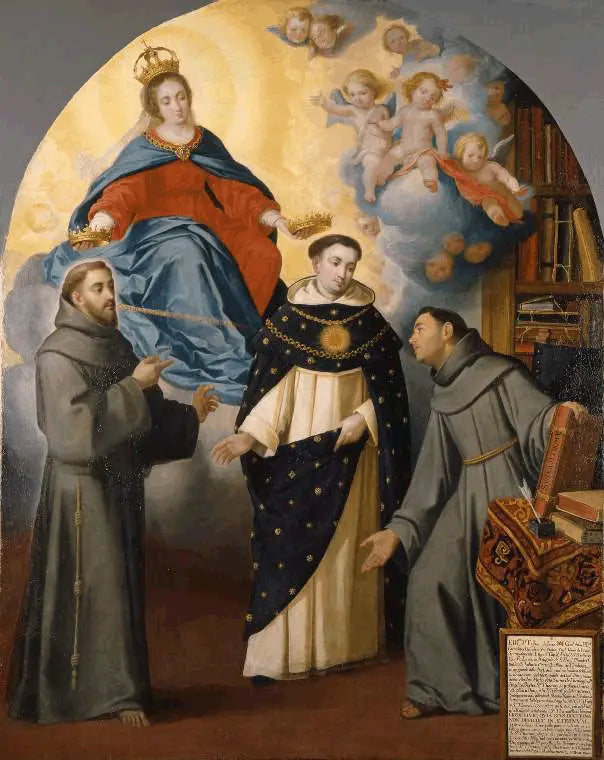 La vision de Fray Lauterio - Bartolomé Esteban Murillo image 1 reproduction réalisée par Alpha Reproduction