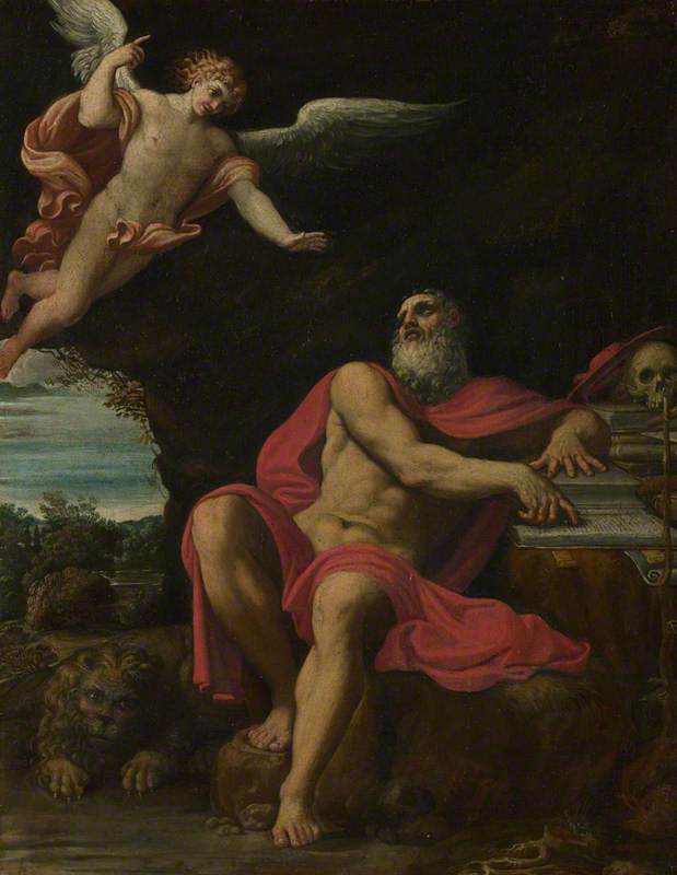 วิสัยทัศน์ของนักบุญเยอร์เม - Domenichino