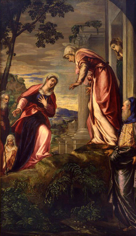 การเยี่ยมเยือน - จาค็อป Tintoretto