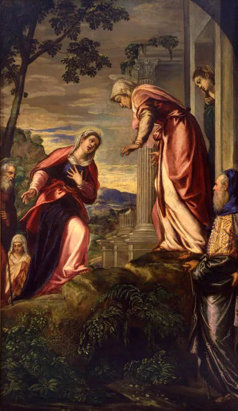 การเยี่ยมเยือน - จาค็อป Tintoretto
