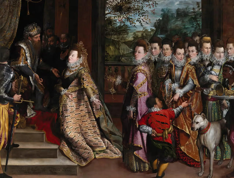 La Visite de la reine de Saba à Salomon - Lavinia Fontana