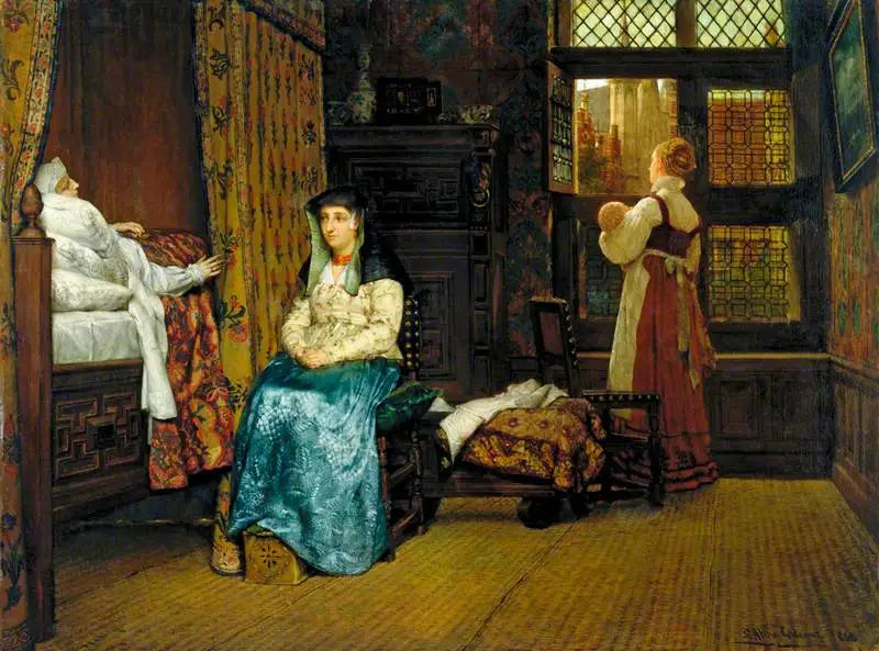 การเยี่ยมชม: ภายในบ้านแบบดัตช์ - Lawrence Alma-Tadema