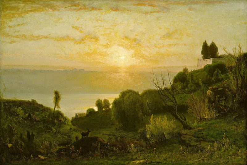 Lac Albano, พระอาทิตย์ตก - จอร์จ อินเนส