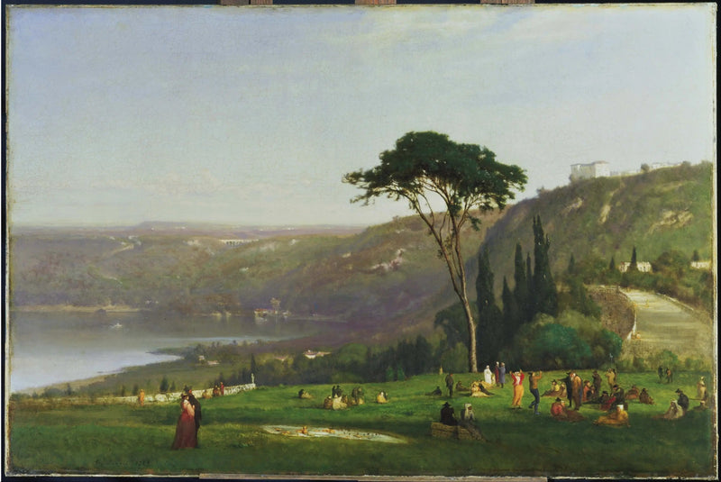 Lac d'Albano - George Inness
ทะเลสาบอัลบาโน - จอร์จ อินเนส