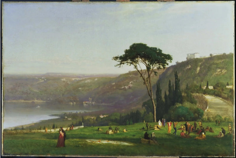 Lac d'Albano - George Inness
ทะเลสาบอัลบาโน - จอร์จ อินเนส
