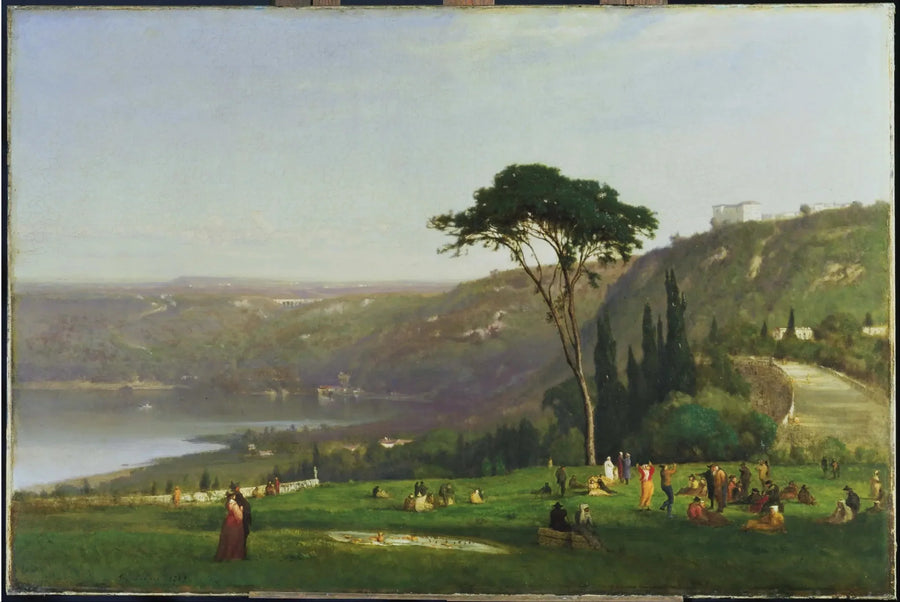 Lac d'Albano - George Inness
ทะเลสาบอัลบาโน - จอร์จ อินเนส