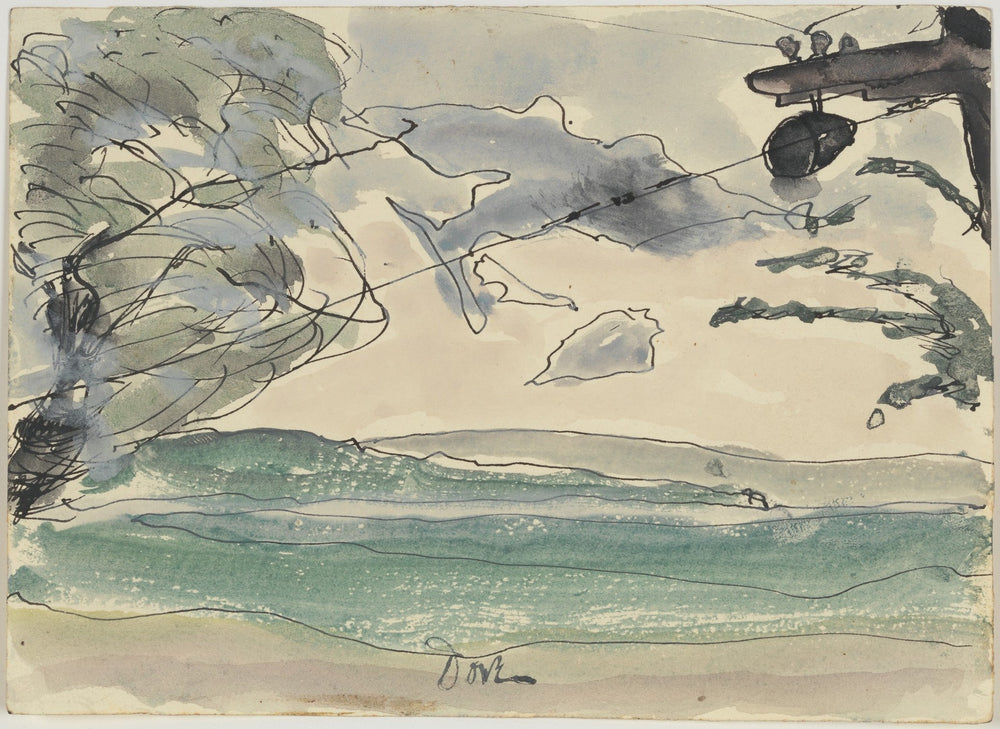 Lac Seneca - Arthur Dove image 1 tableau peint à l’huile sur toile