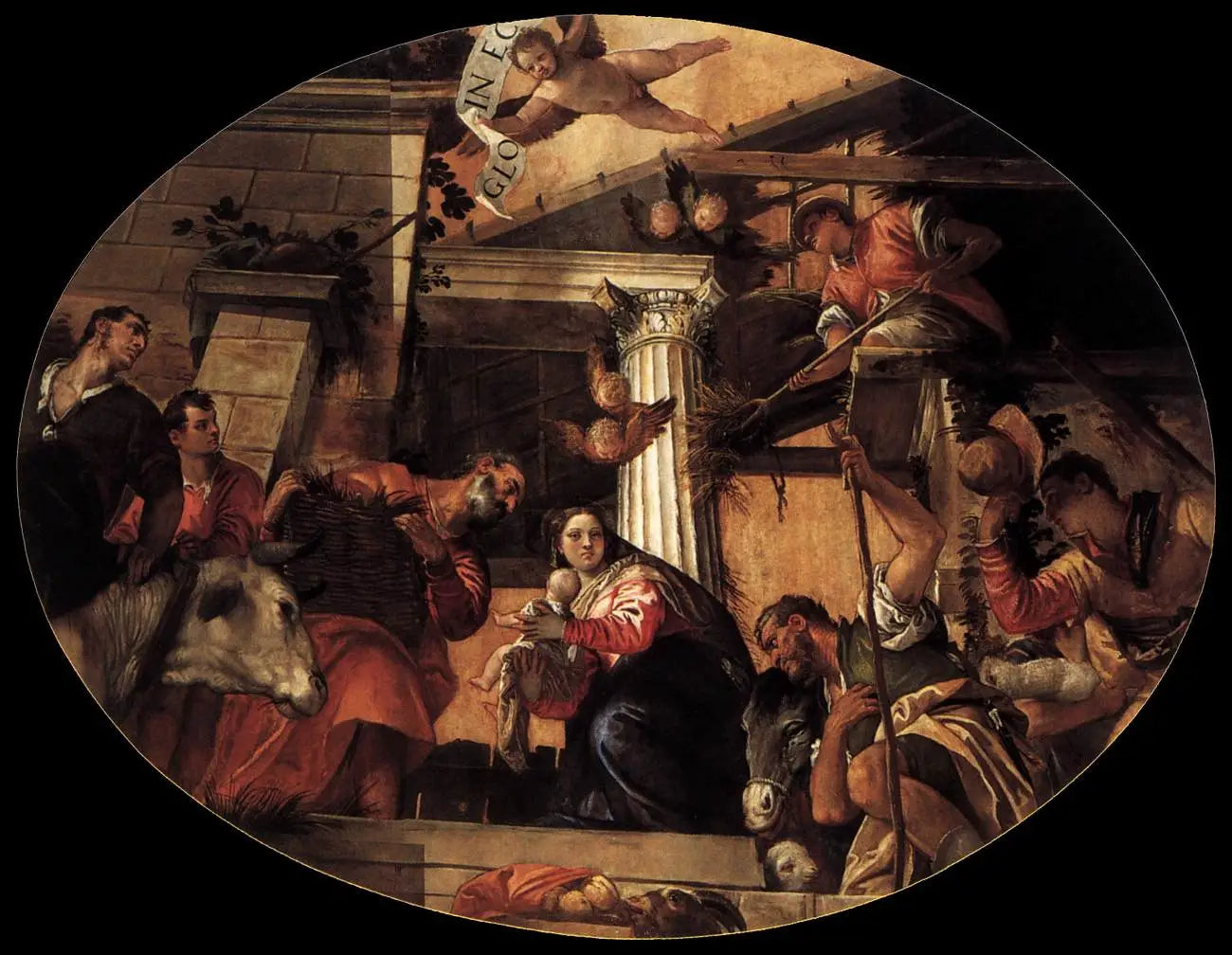 L’Adoration des bergers - Paul Véronèse - Alpha Reproduction